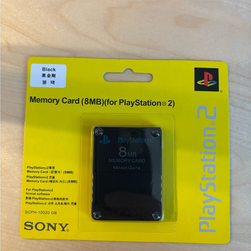Carte mémoire PS2 8MB